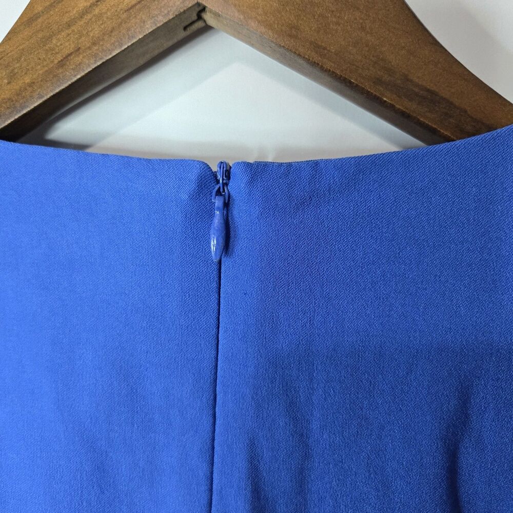 J McLaughlin Blue Minimalist Sheath Dress 4 - Picture 6 of 7